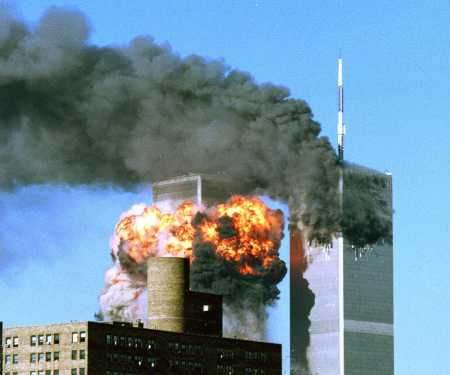 2d airliner crashes into World Trade Center in New York