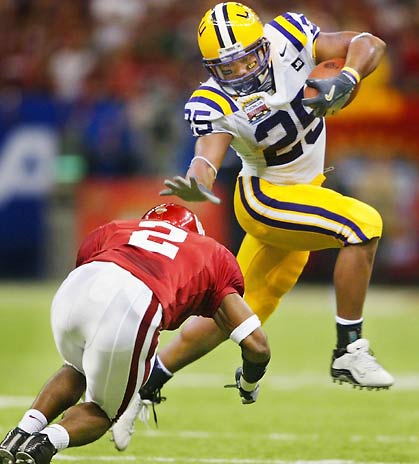 LSU's Vincent running against OU